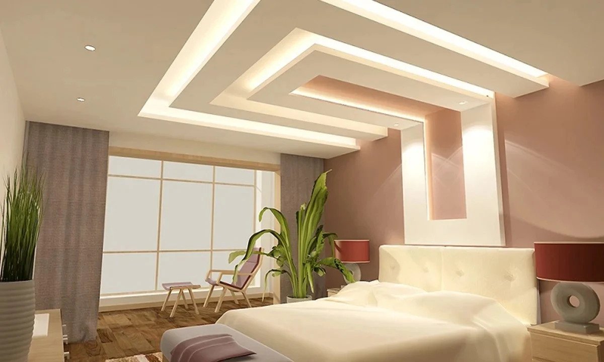 Inspirasi Desain Plafon Kamar Tidur Desain Plafon Kamar Tidur Berpola