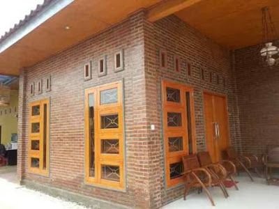 model rumah jaman dulu__Rumah Bata Merah Ekspos