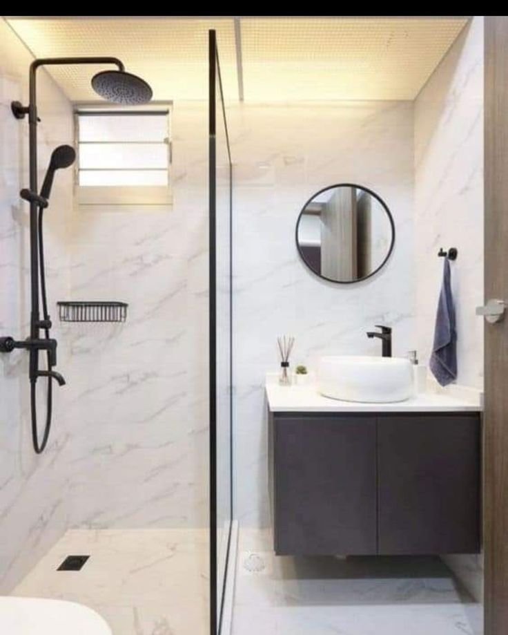Kamar Mandi Putih Hotel Style