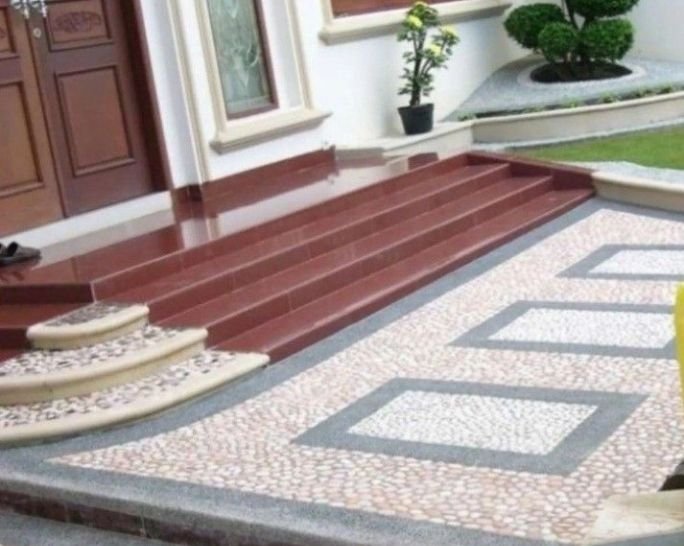 Keramik Teras Rumah Tekstur Kasar Antislip
