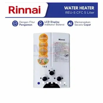Rinnai Water Heater Gas REU-5 CFC 5 Liter