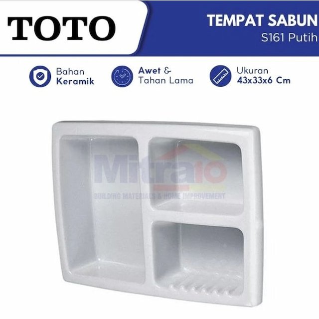 Toto Tempat Sabun Tanam S161 Putih