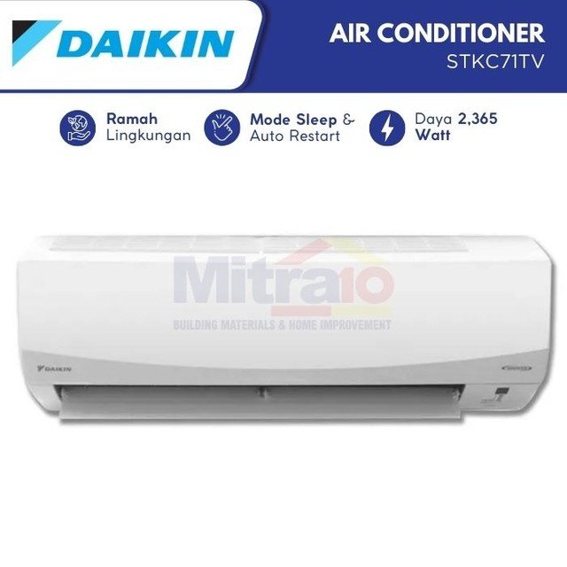 rekomendasi ac inverter Daikin AC Split Inverter FTKC71TVM4 3 Pk 
