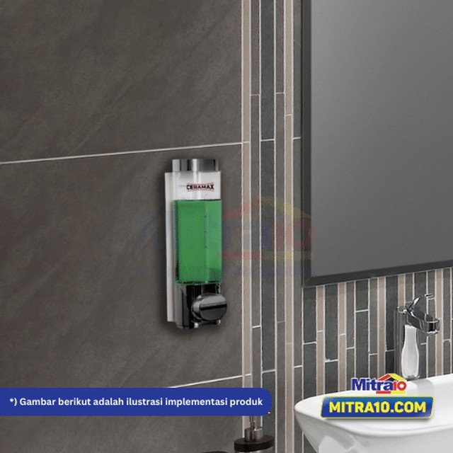 harga Dispenser Sabun Cuci Piring Tempel ceramax HSD-F7007 250