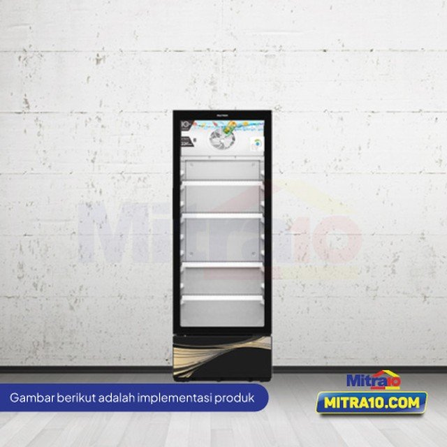 harga showcase polytron, Polytron Kulkas Showcase SCN-237 261 Liter