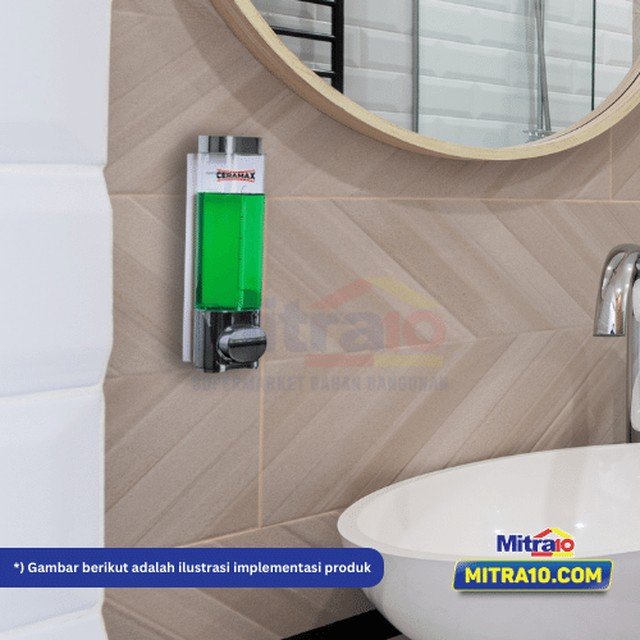 rekomendasi tempat sabun otomatis terbaik Ceramax HSD-F7007