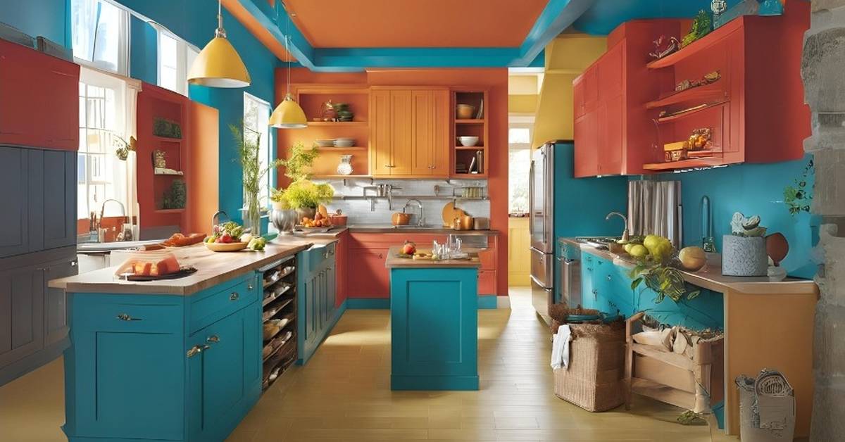 15 Ide Warna Cat Dapur yang Cerah Akan Membuat Anda Lebih Betah di Dapur