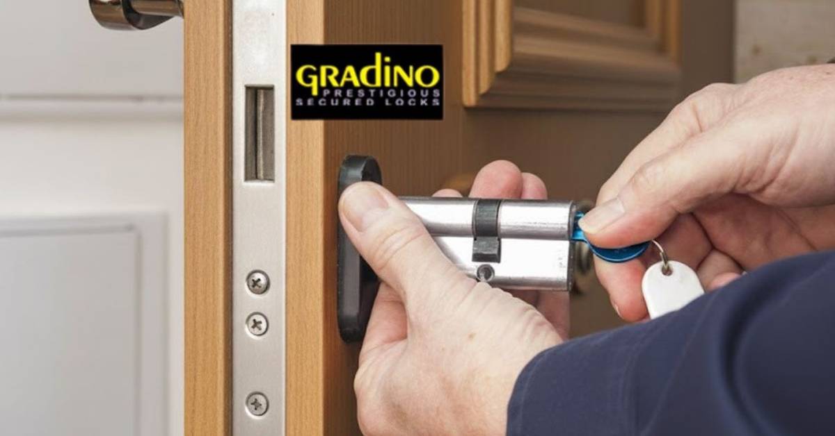 Kunci Cylinder Gradino dengan Teknologi Computer Key: Solusi Kunci Pintu Aman dan Sulit Diduplikasi