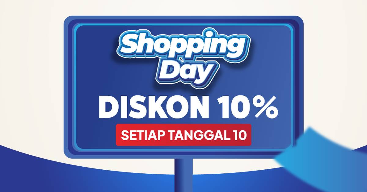 Shopping Day #Mitra10Aja Diskon 10% | Setiap Tanggal 10