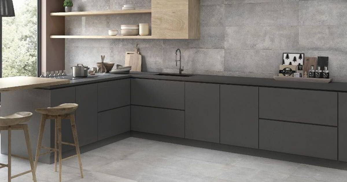 ciri ciri keramik dapur bagus ilustrasi dapur modern