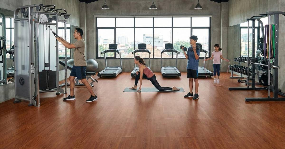  Lantai SPC untuk Ruangan Gym: Kuat, Anti-Selip, dan Tahan Beban Berat