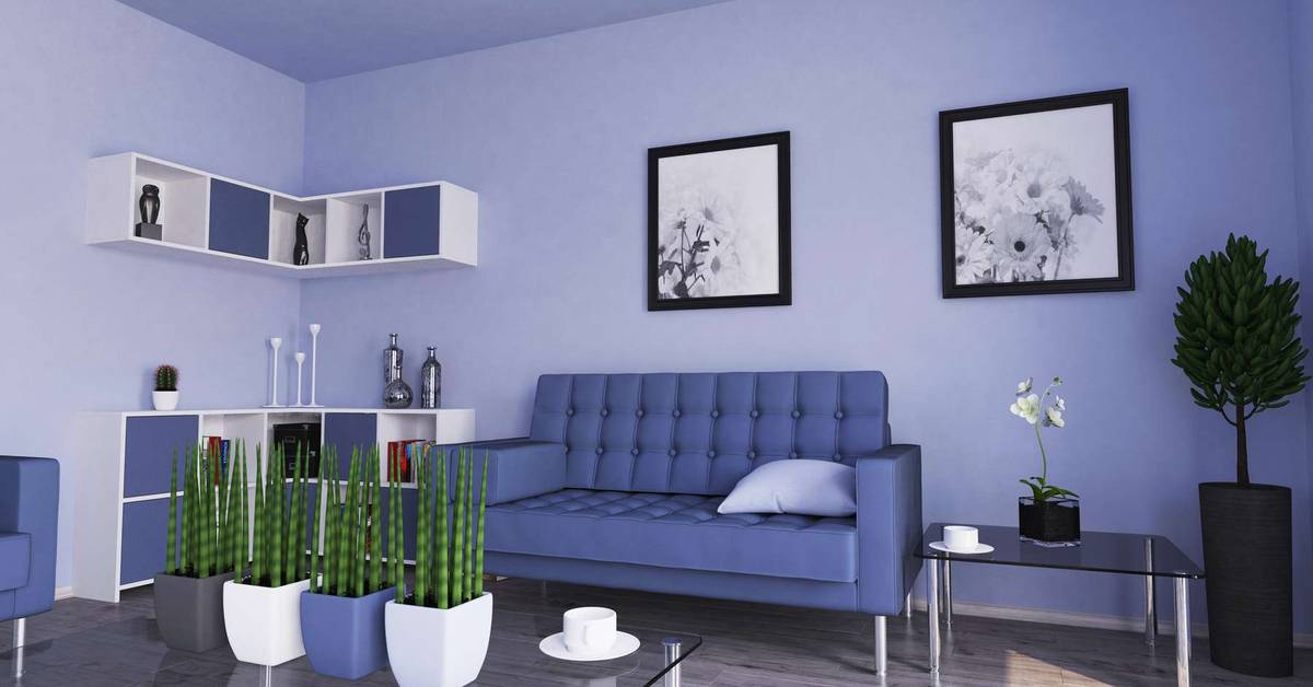 warna cat rumah sederhana tapi mewah lavender