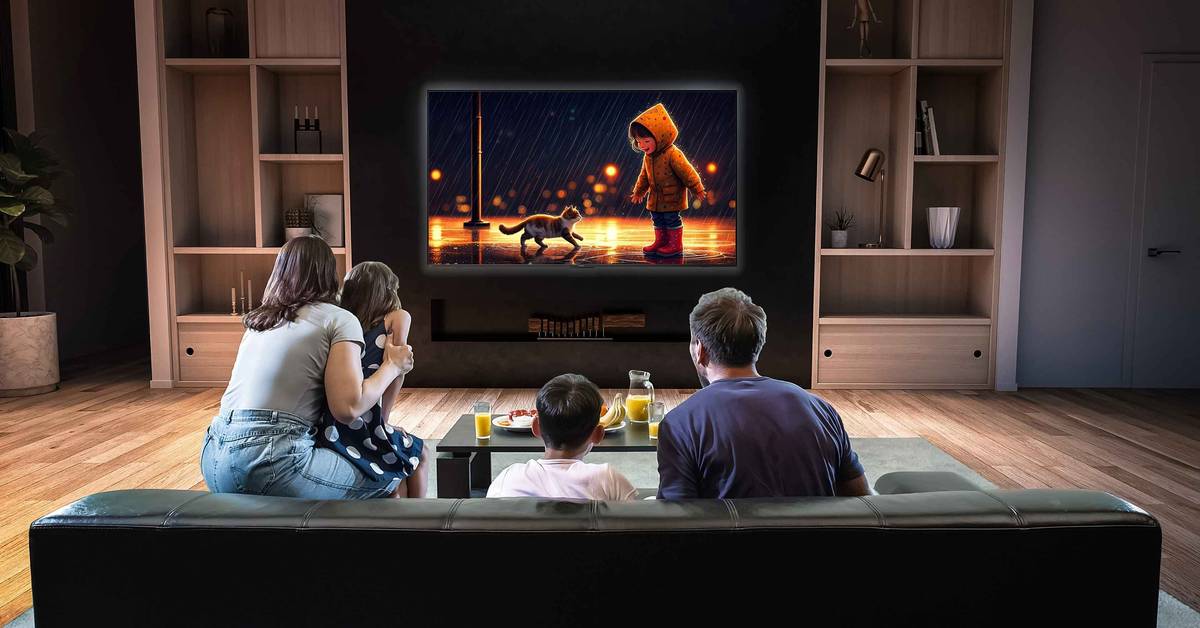 Mata Auto Betah! Sharp AQUOS XLED 4K Hadir dengan Deep Chroma QLED & Dolby Atmos