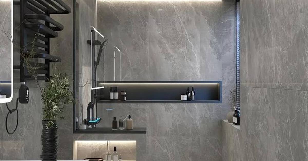 4 Desain Kamar Mandi Abu-Abu: Tampilan Modern yang Netral & Elegan