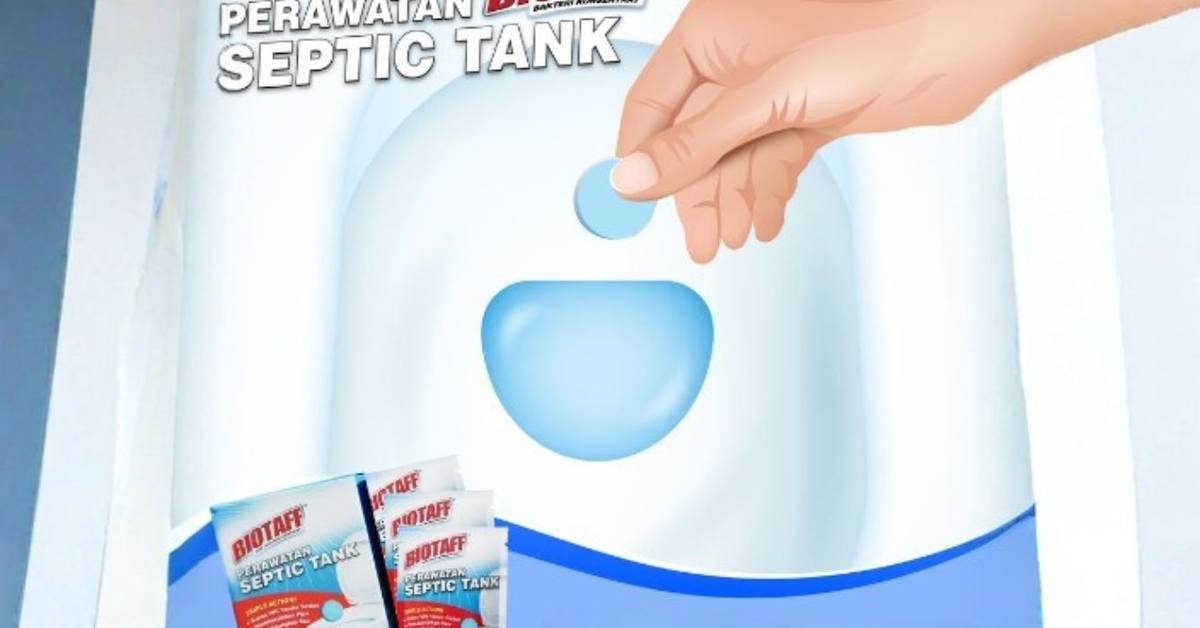 Atasi Bau dan Kloset Tersumbat dengan BIOTAFF Bakteri Konsentrat