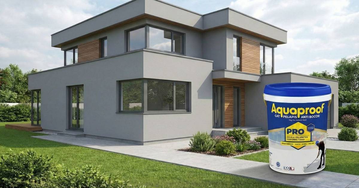 Pilihan Cat Warna Abu Aquaproof: Favorit Rumah Minimalis Modern yang Stylish dan Fungsional