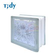 Tidy Glass Block Hollow Meteor 8x19x19 Cm