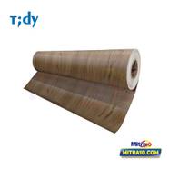 Tidy Vinyl Lantai Roll 2Mmx2M Brownish Redteak Motif Kayu 7005