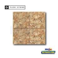 Granit Lantai FLEXI STONE 60x60 cm Glazed Motif Affogato