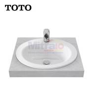 Toto Wastafel Tanam Meja L568V3 Putih