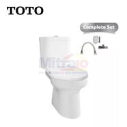 Toto Kloset Duduk Dua Bagian CW421+SW420JP+TCW07S Putih