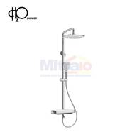 H20 Shower Tiang Kolom Dengan Rak Focus T (Set)