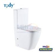 Tidy 1228A Kloset Duduk Dua Bagian Putih