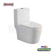 Ceramax Toilet duduk satu bagian washdown Rugen FSA0224 25 Cm Putih