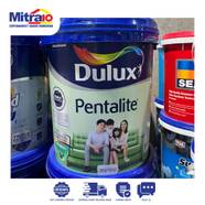 Dulux Pentalite Cat Dinding Antibac Brilliant White 2290 20LT Matt