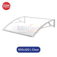 Zehn Canopy Atap Transparan YY1000-T 100x120 Cm Abu