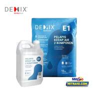 Demix Pelapis Kedap Air 2 Komponen E1(15+5 KG )/SET Abu-abu Muda