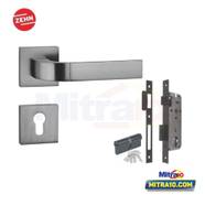 Zehn Gagang Pintu Lux 16 LT808-103-FB+ BODY SUS304 Frosted Black (Set)