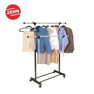 Zehn Gantungan Baju Double Cw4644-B3 Hitam