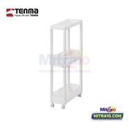 Tenma Favie Sukipita Wagon Rak Penyimpanan 3W-002S Putih