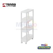 Tenma Favie Sukipita Wagon Rak Penyimpanan 4W-030S Putih
