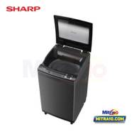 Sharp Mesin Cuci Top Loading ES-M8500XT-SA 8.5 Kg Hitam