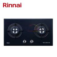 Rinnai Kompor Tanam Kaca 2 Tungku RB-772RO Hitam