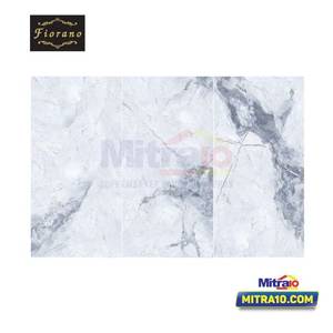 Fiorano Granite lantai/Dinding Q15075856 Glossy 75x150 Cm Putih