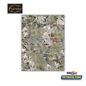 Fiorano Granite Lantai/Dinding WH71568PB Glazed 75x150 Cm Hijau
