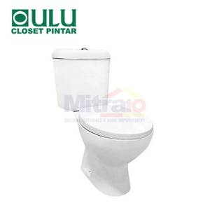 Oulu Kloset Duduk Dua Bagian M638 Putih