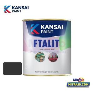 Ftalit Cat Kayu Dan Besi 115-544 Black Doff 1 Kg