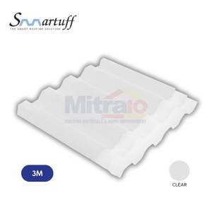 Smartuff Atap Polycarbonat Greca 3 Meter Clear