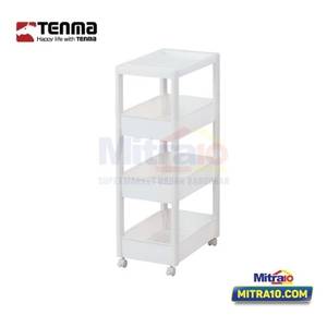 Tenma Favie Sukipita Wagon Rak Penyimpanan 4W-030W Putih