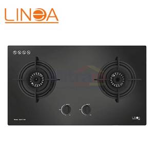 Linea Kompor Tanam Kaca 2 Tungku 40235070 GLB 73 2G Hitam