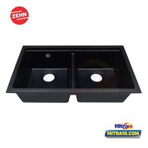 Zehn Sink Granite 2 Kolom NAD3355 Hitam