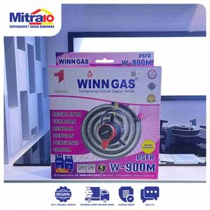 Winn Gas Paket Selang Gas Regulator Lock W900 (12)