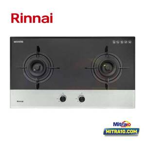 Rinnai Kompor Tanam Dua Tungku RB-782G(MB) 2TK 