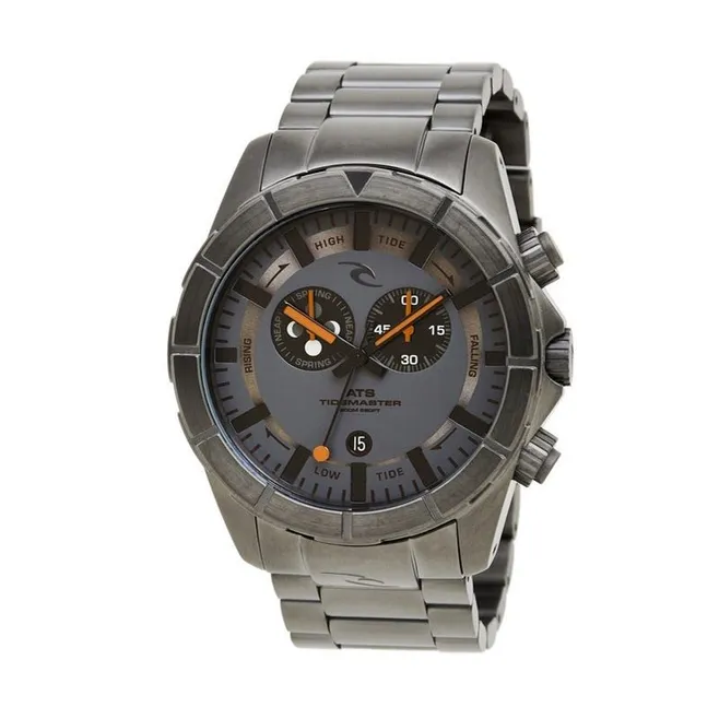 Jam Tangan Rip Curl A1105-36 Tidemaster K55 Gunmetal Stainless